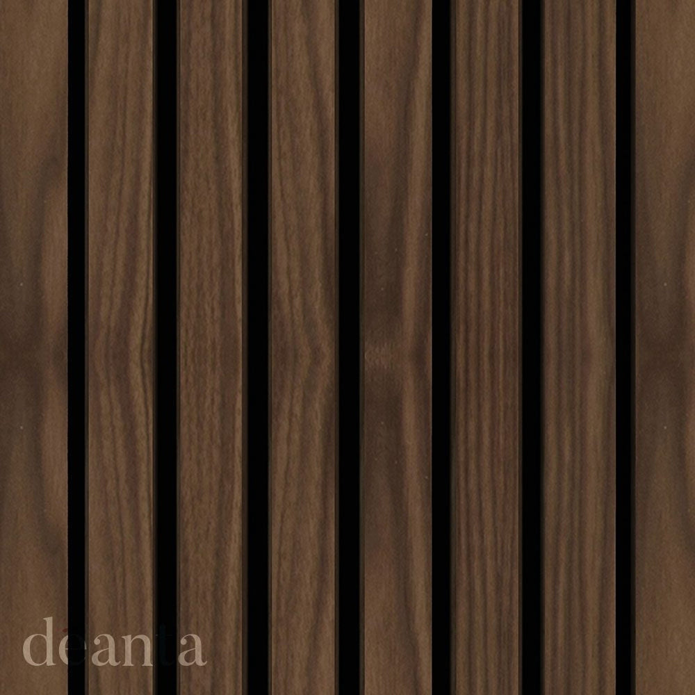 Product Deanta walnut PLUS acoustic wall panelling