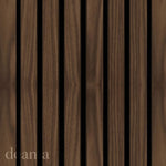 Deanta Acoustic Wall Panelling Walnut Plus - Lifestyle Image 1