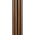 Deanta Acoustic Walnut Wall Panelling - Lifestyle Image 1