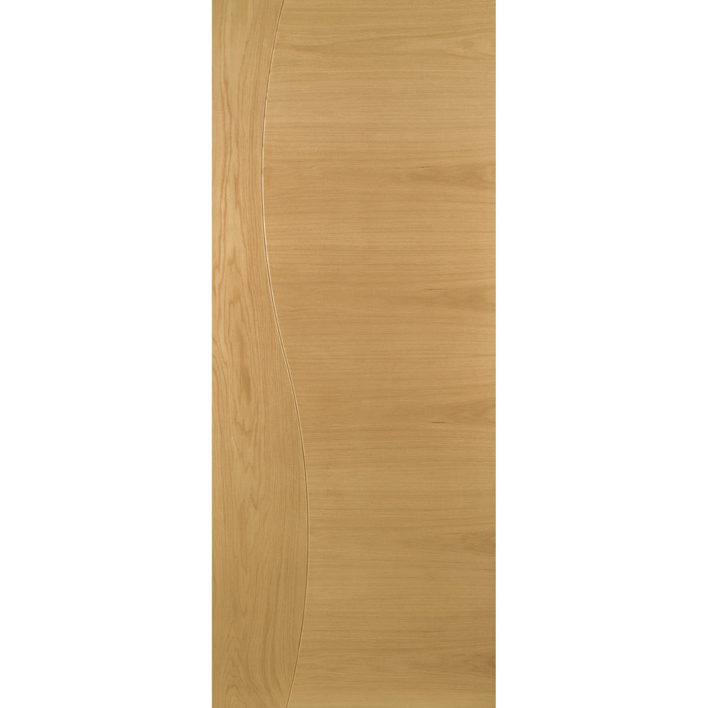 Product Deanta Cadiz prefinished oak door on white background