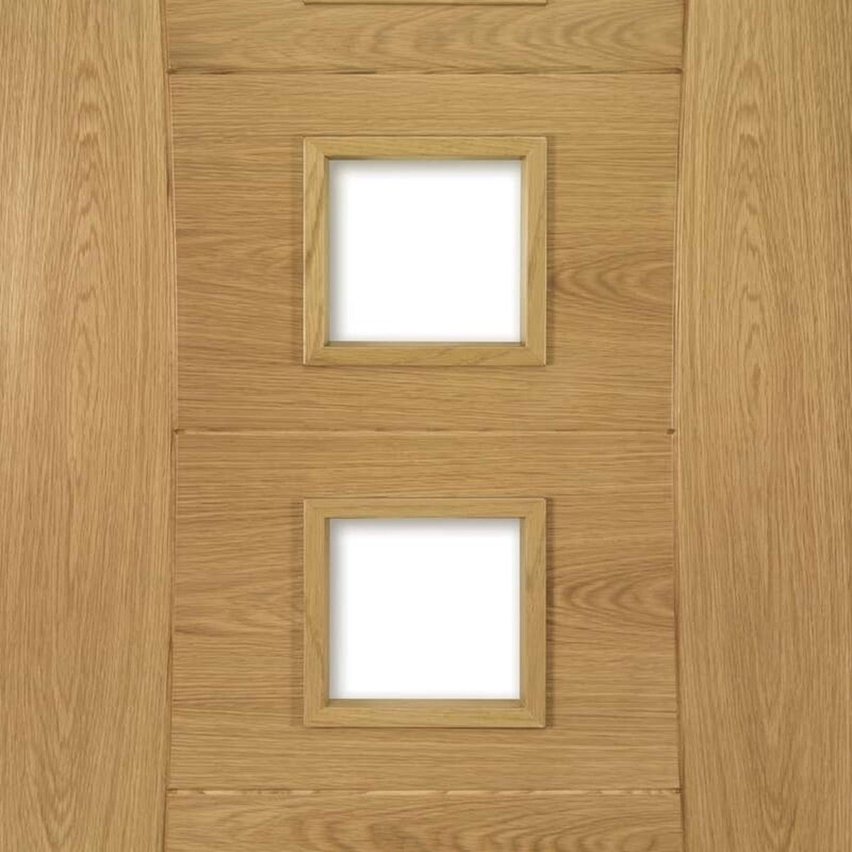 Deanta Pamplona Glazed Prefinished Oak Door - Lifestyle Image 2