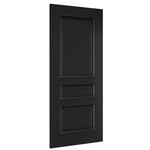 Deanta Windsor Black Prefinished Internal Door - Lifestyle Image 1
