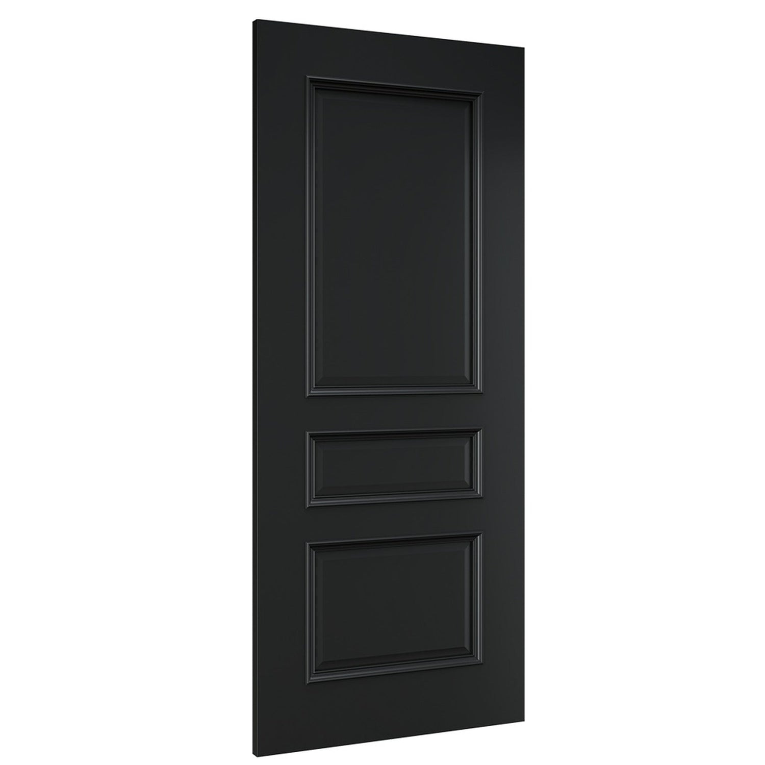 Deanta Windsor Black Prefinished Internal Door - Lifestyle Image 1