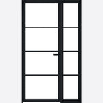 Demi Panel Black Primed Soho W8 - 1981 x 579mm - Main Product Image