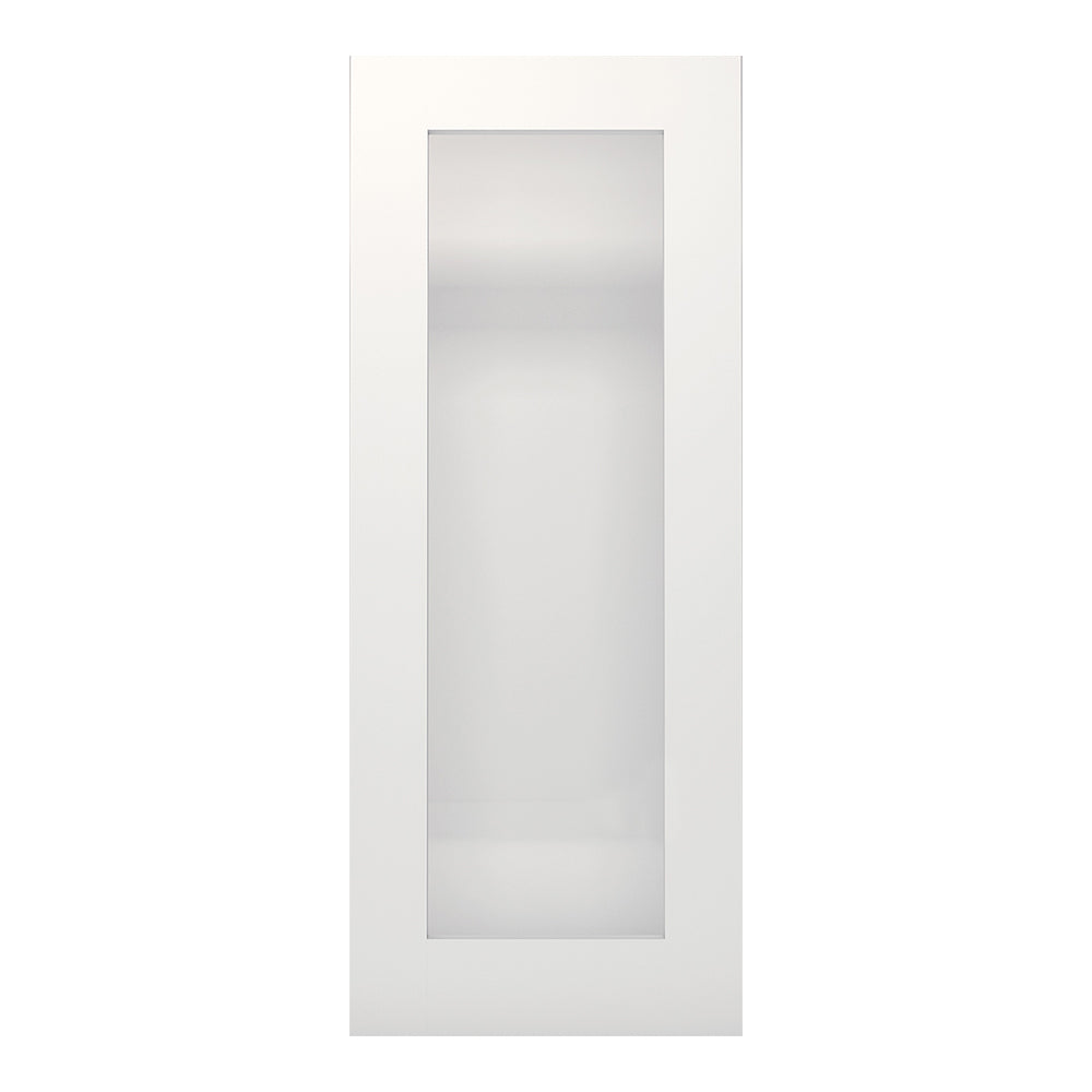 Denver Obscured Glazed White Primed Internal Door Fold Kit