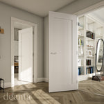 denver white primed internal door lifestyle image