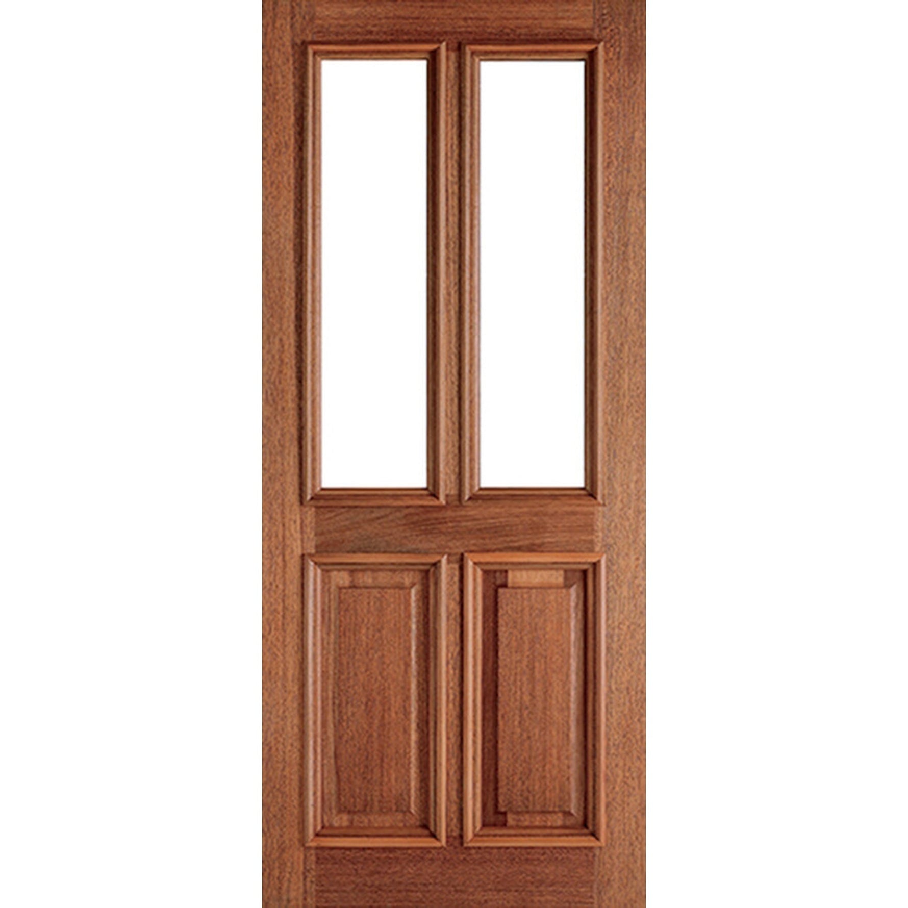 Derby Unglazed 2L Hardwood External Door - Main Product Image