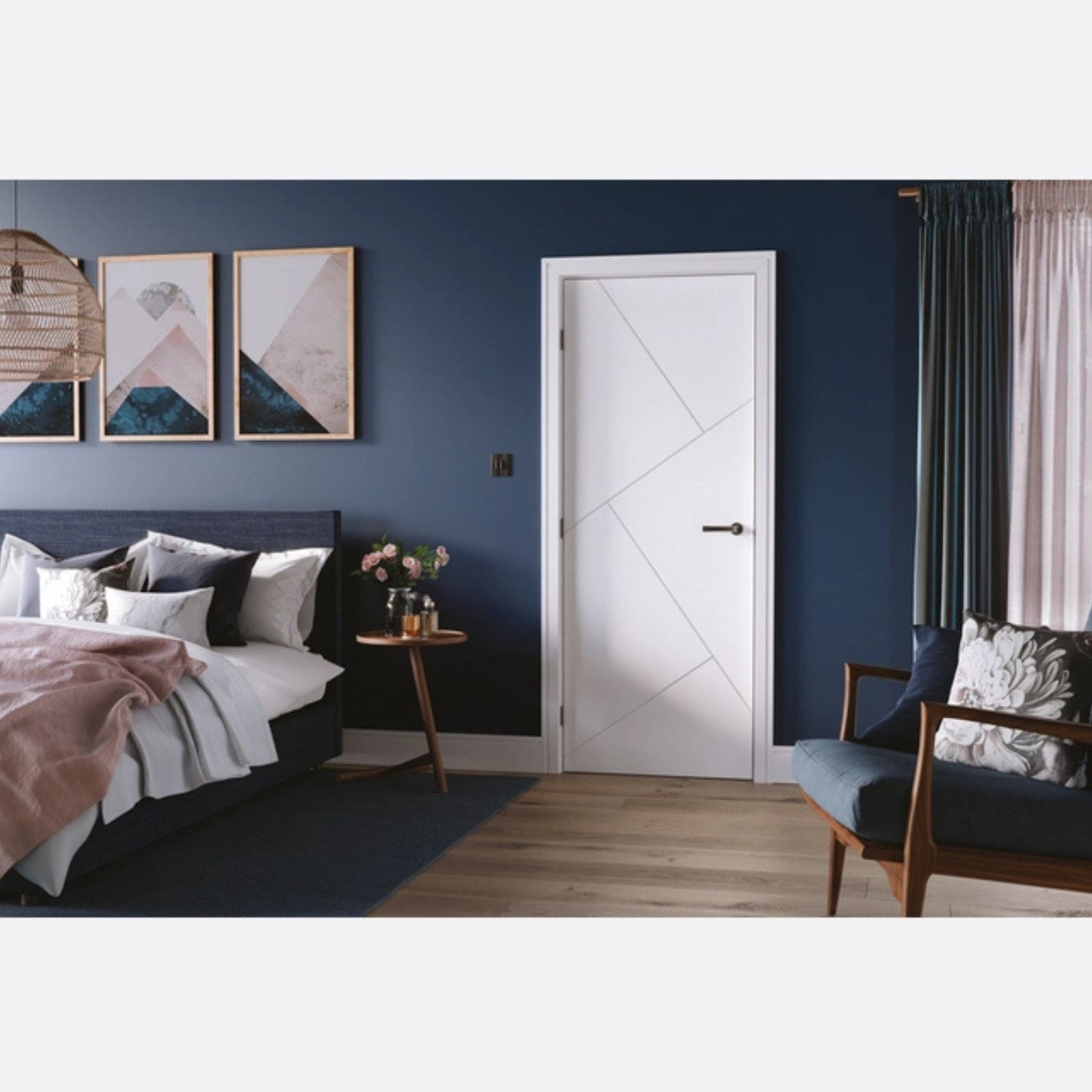 Dover White Primed Internal Door