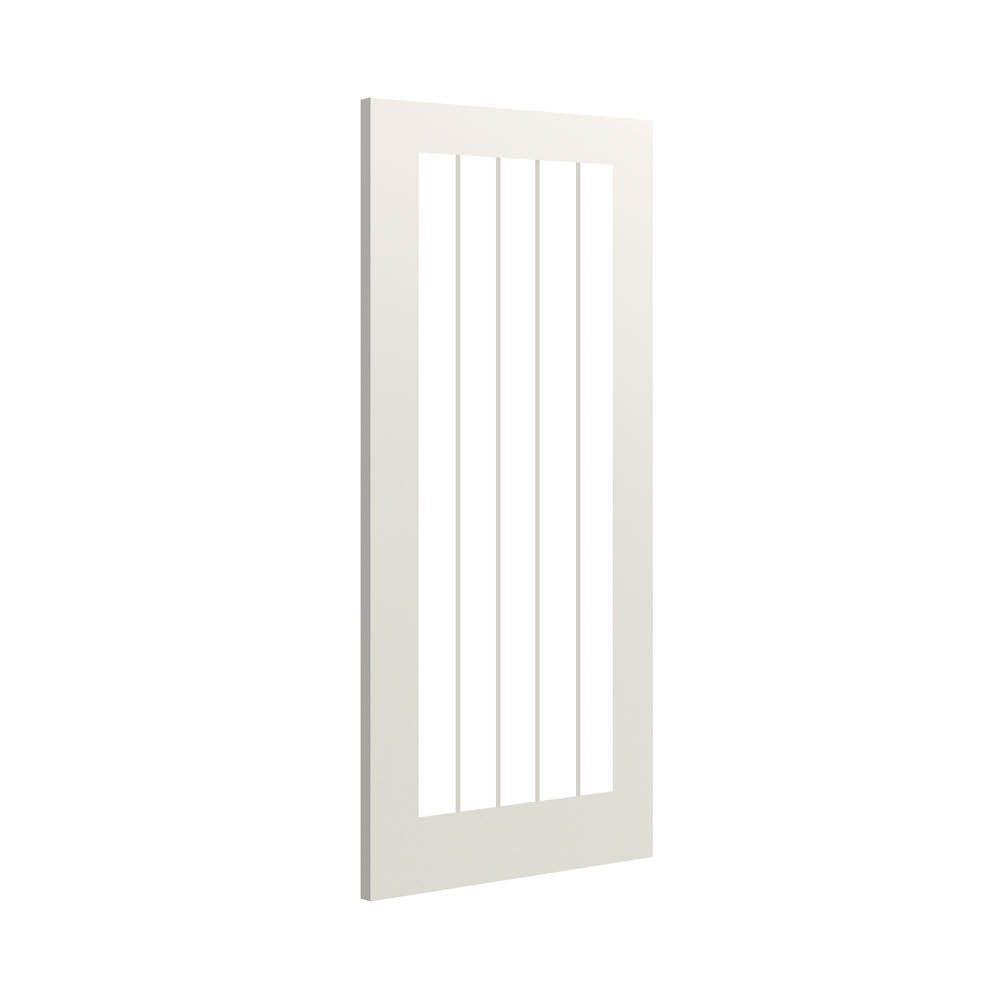 Buy Ely White Primed 1L Glazed Internal Door online UK