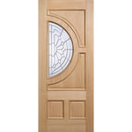 Empress Oak Glazed External Door - Lifestyle Image 1