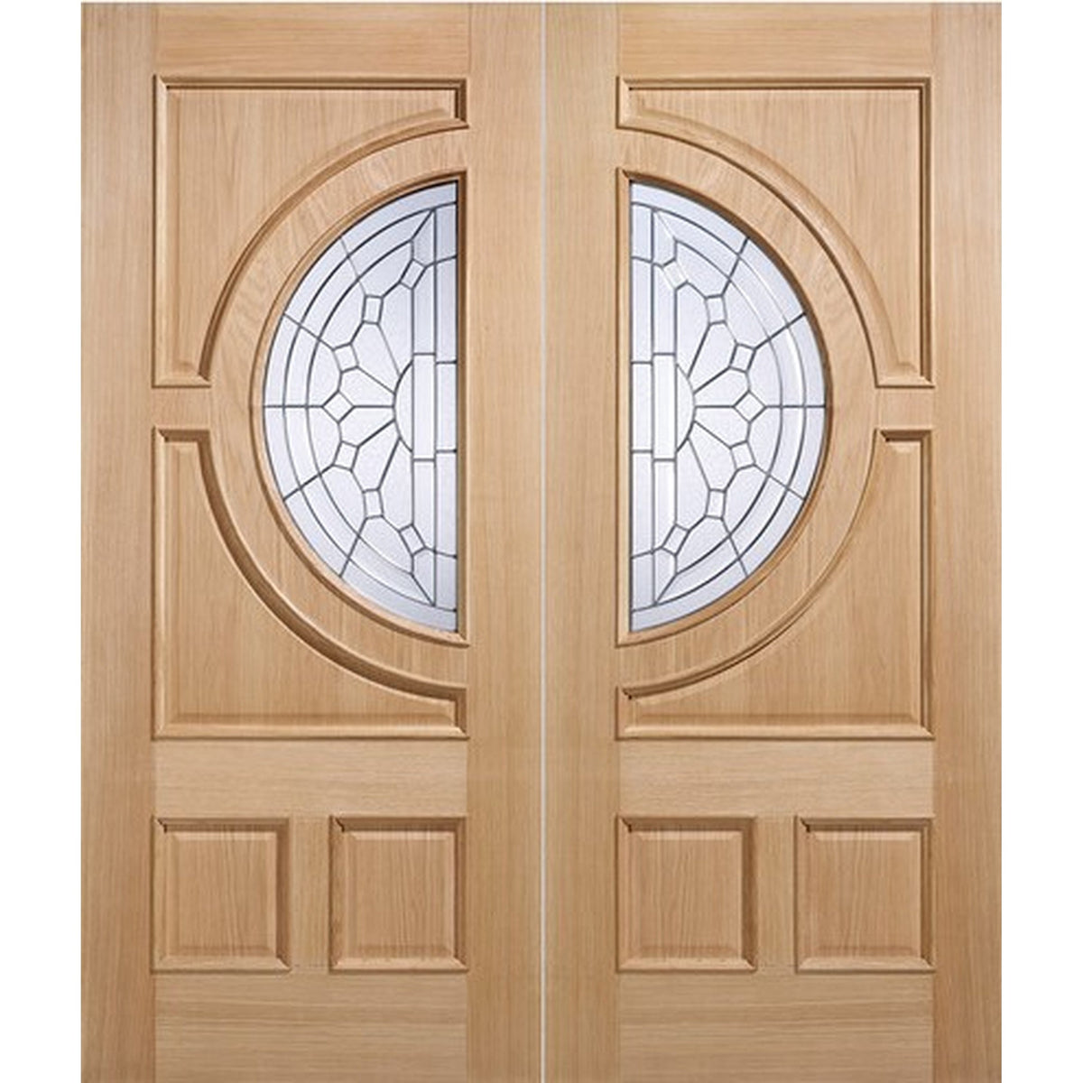 Empress Oak Glazed External Door - Lifestyle Image 2