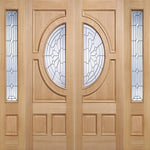Empress Oak Glazed External Door - Lifestyle Image 3