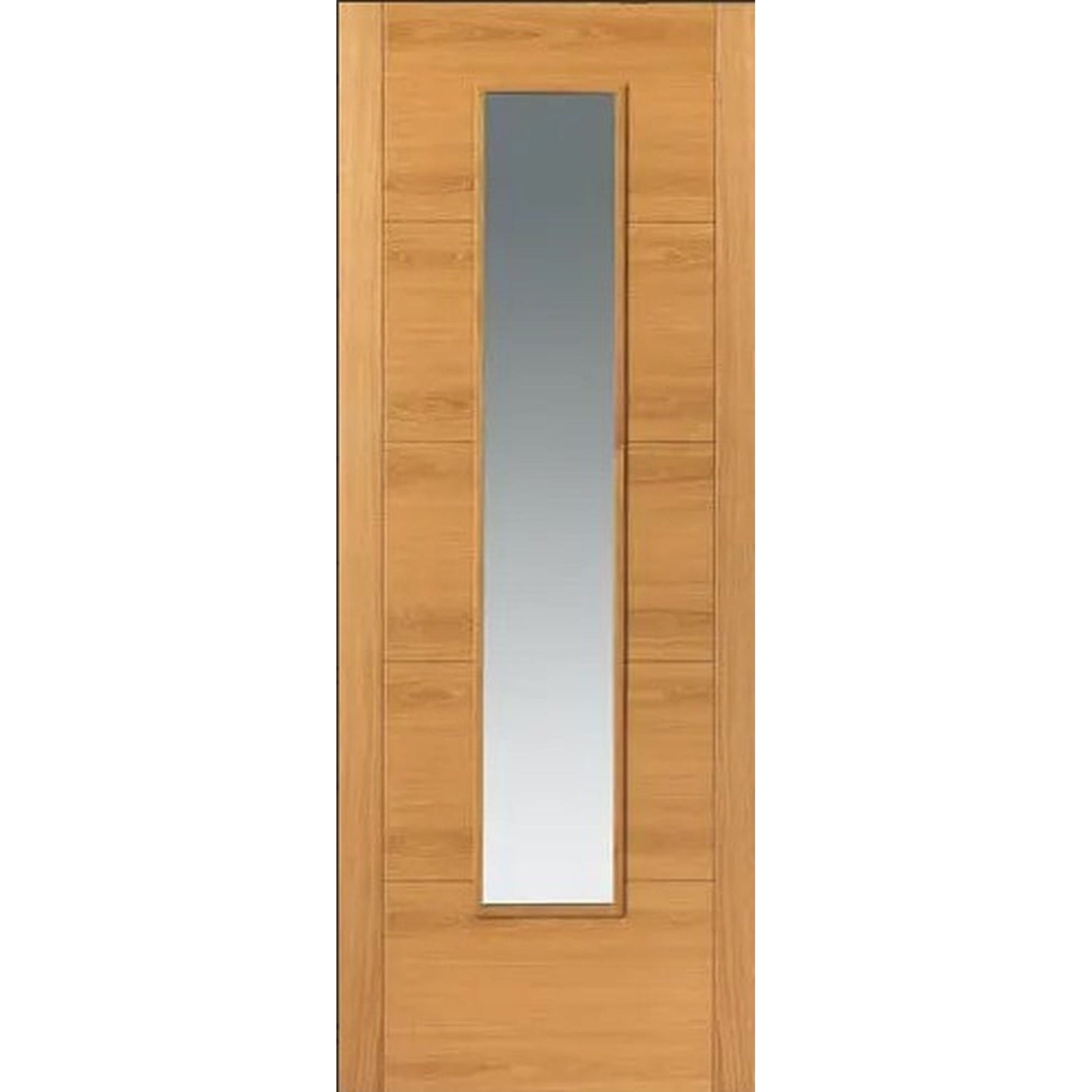 Emral Prefinished Oak Glazed Internal Door - Main Product Image