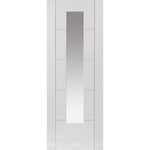 Emral White Prefinished Glazed Internal Door - Main Product Image