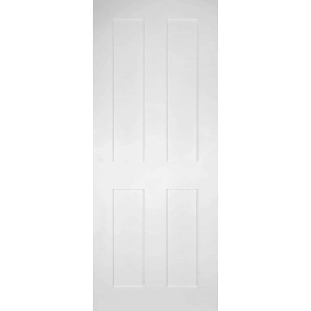 Product Eton internal engineered primed white door on white background