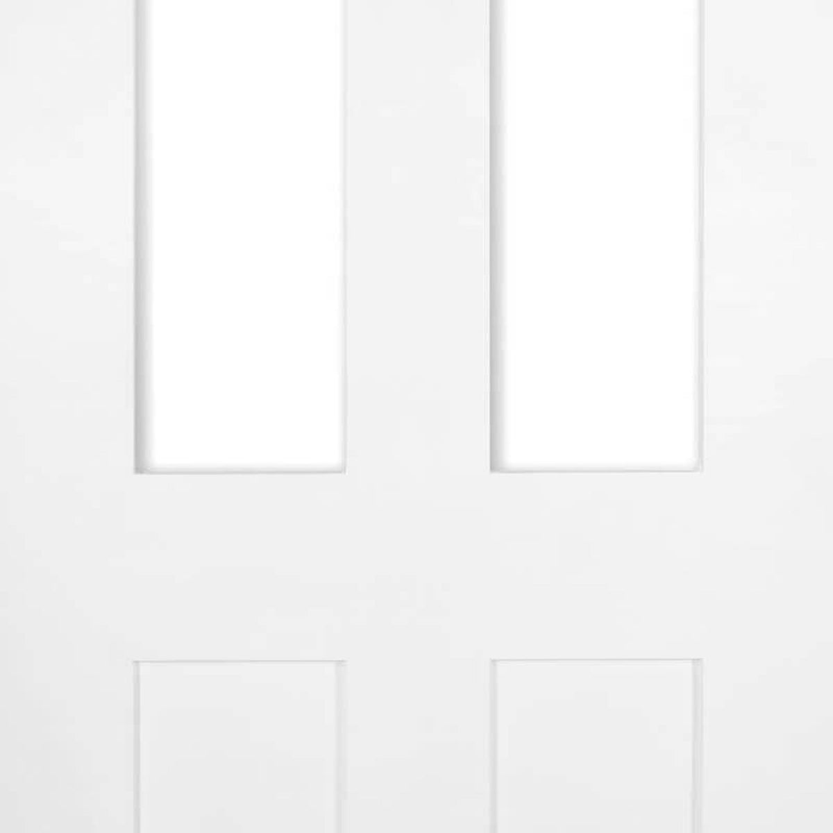 Eton Internal Engineered Primed White Glazed Door - Lifestyle Image 2