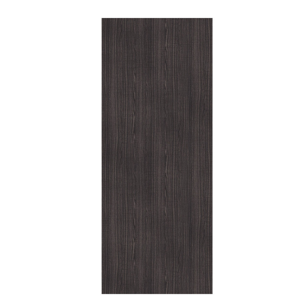 Product flush door grey ash double-glazed internal door shown flat