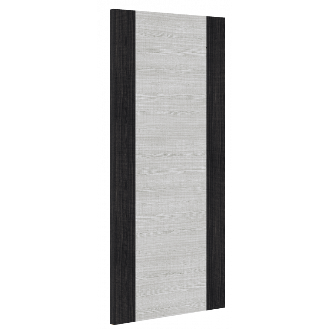 Light Grey Flush Dark Grey Edges Prefinished Internal Door