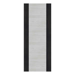 Product flush door light grey ash etched-glass internal door shown flat