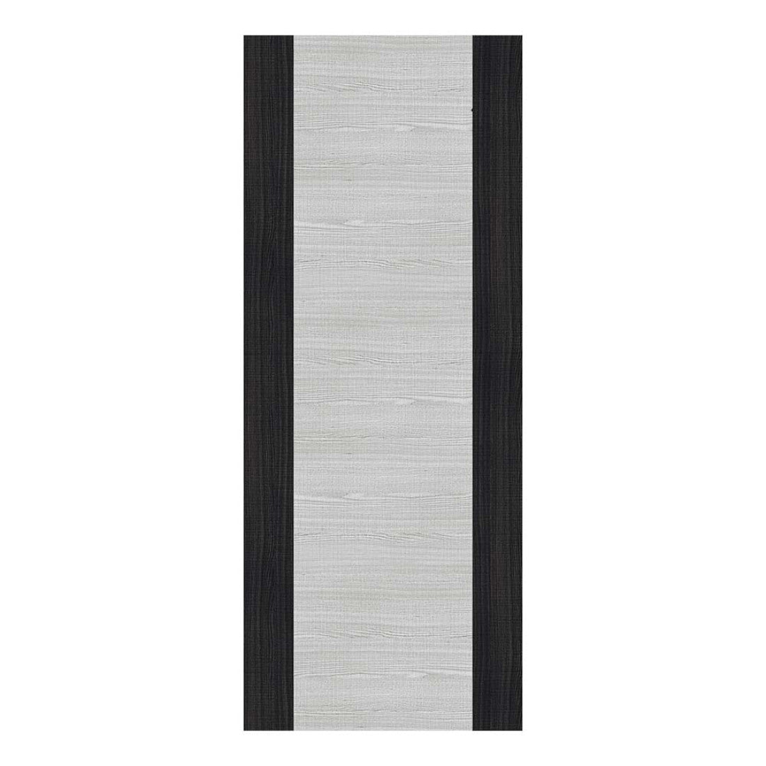 Light Grey Flush Dark Grey Edges Prefinished Internal Door