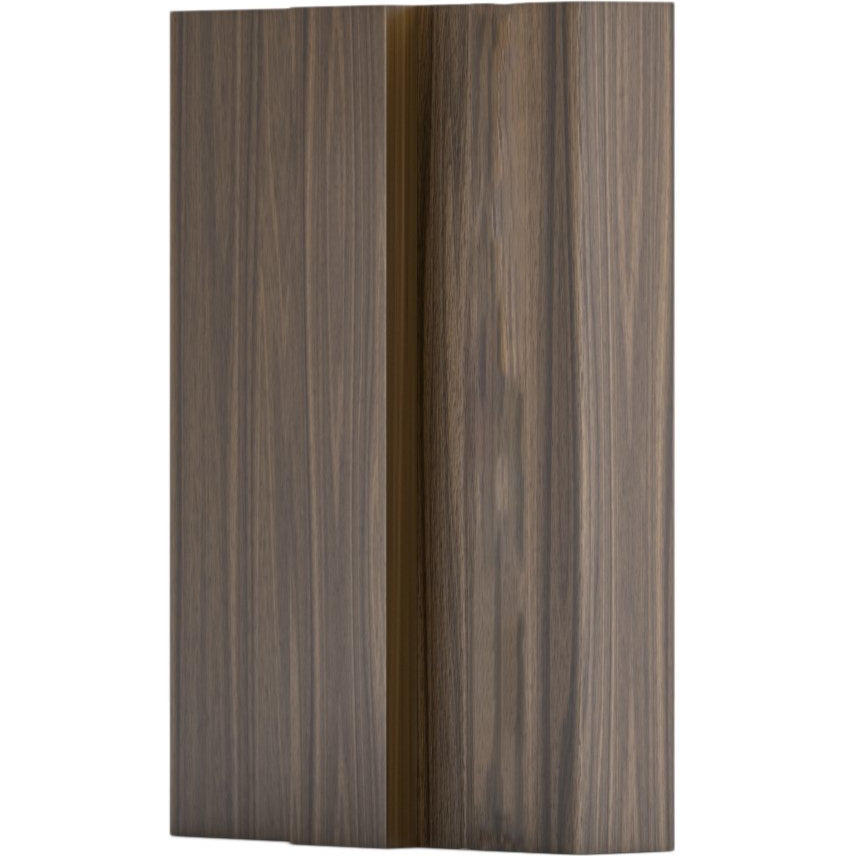 Product walnut Frame internal door with black border detail