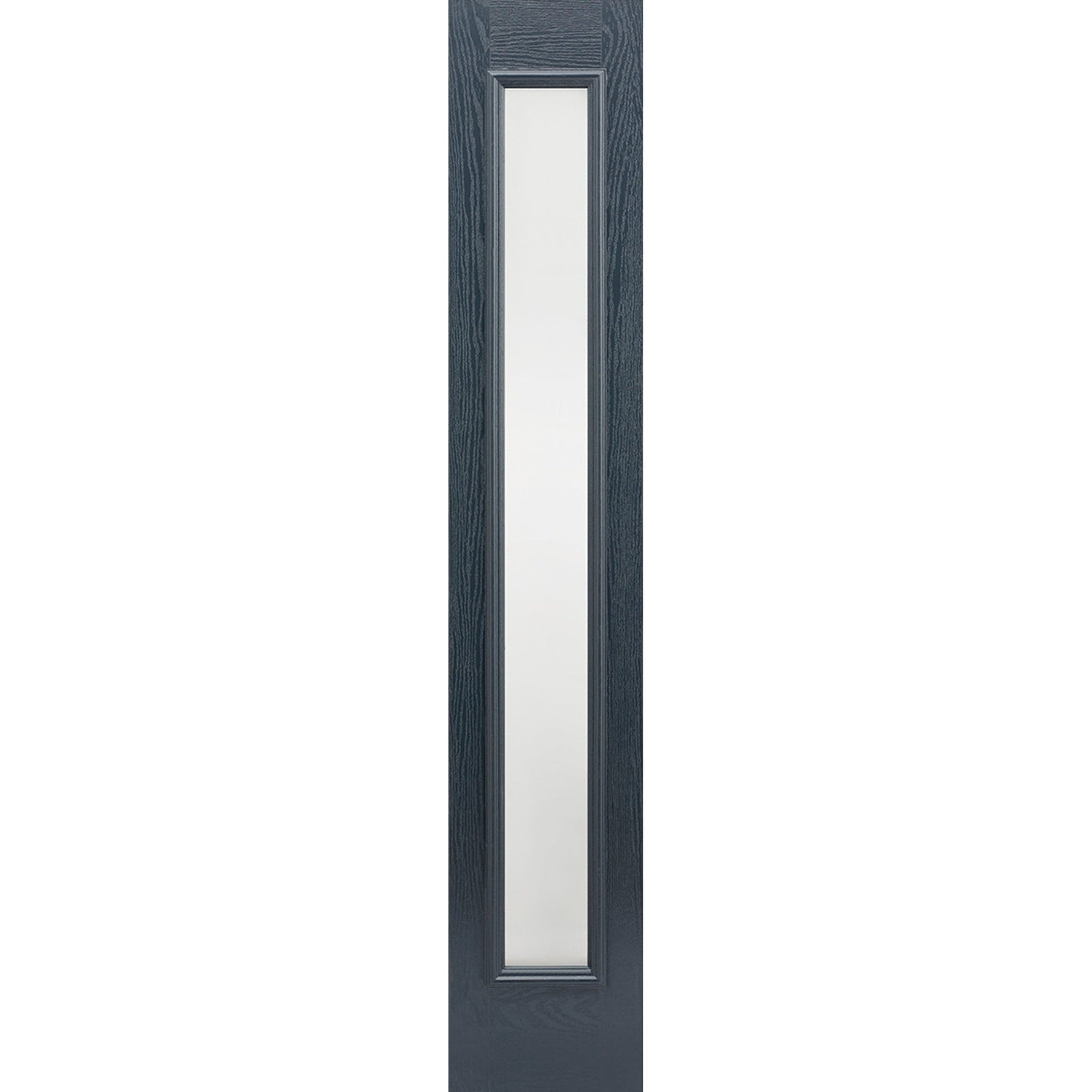 GRP Grey External Sidelight Foasted Glass - Main Product Image