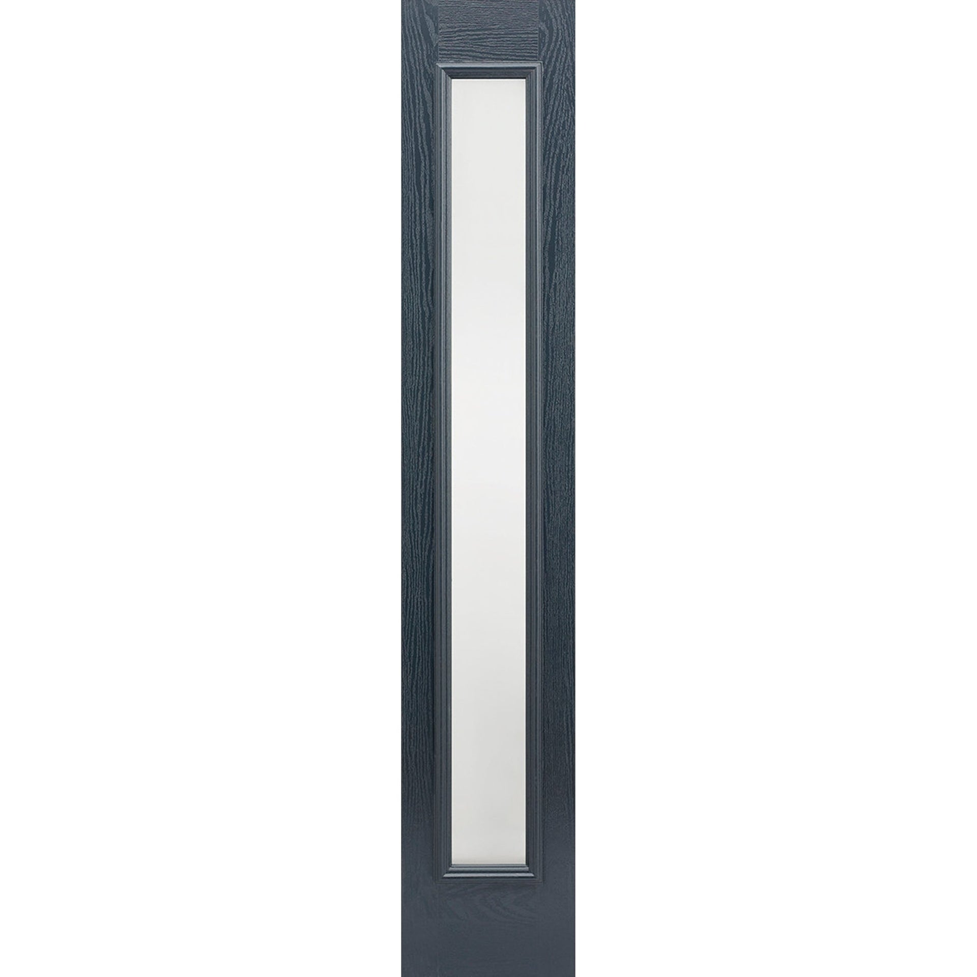 GRP Grey External Sidelight Foasted Glass - Main Product Image