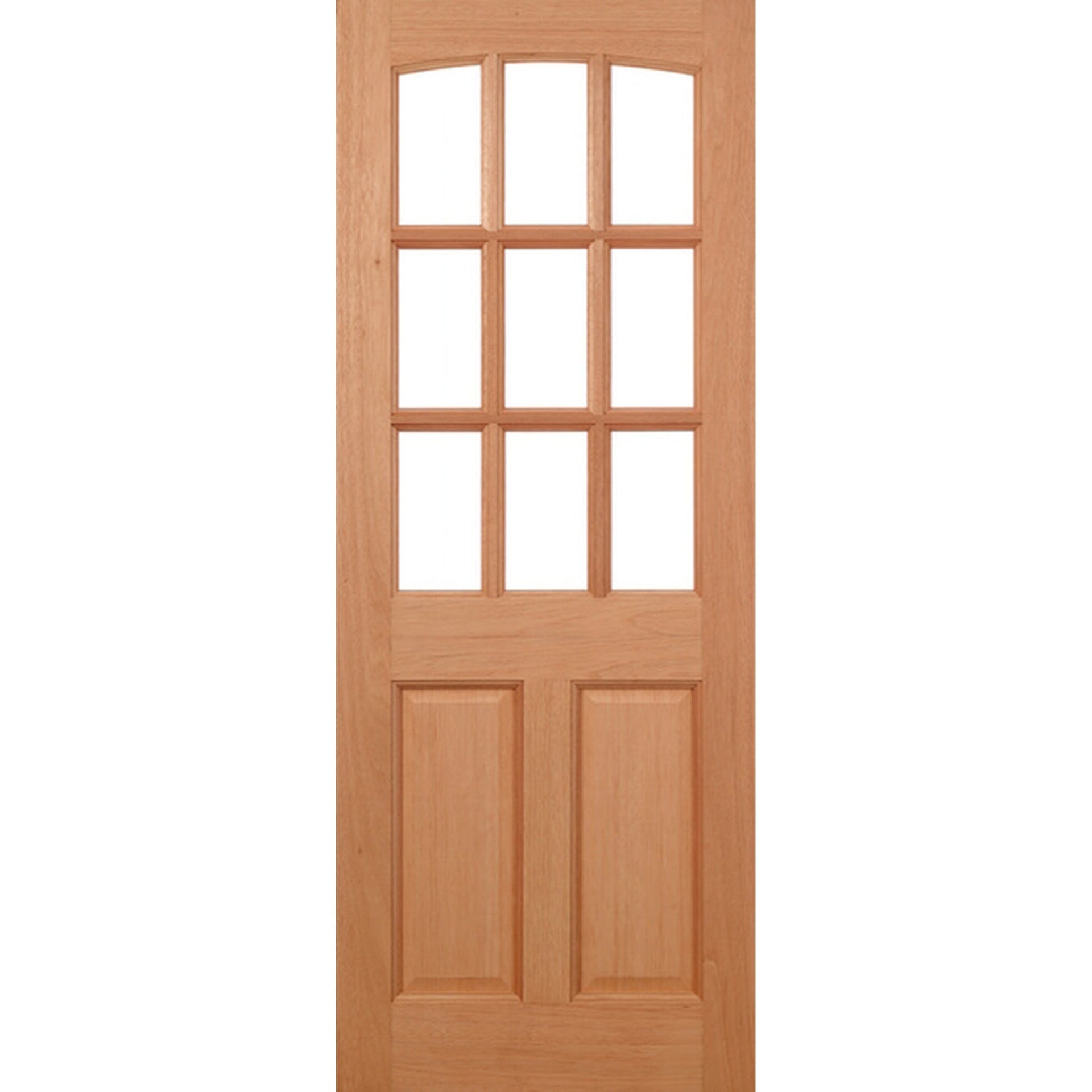 Georgia Unglazed Hardwood Dowelled External Door - Main Product Image