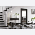 Greenwich Black Glazed Internal Door - Lifestyle Image 1