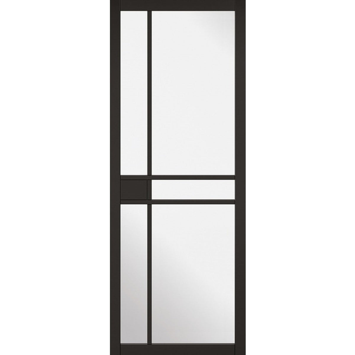 Buy Greenwich Black Glazed Internal Door online UK