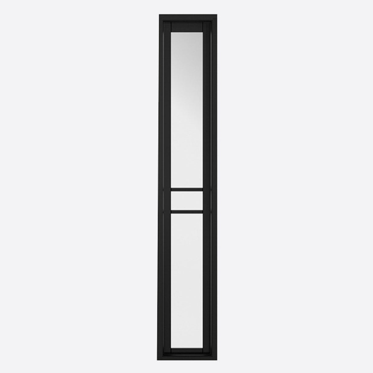 Greenwich W6 Black Prefinished Sidelight - Main Product Image