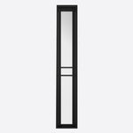 Greenwich W6 Black Prefinished Sidelight - Main Product Image
