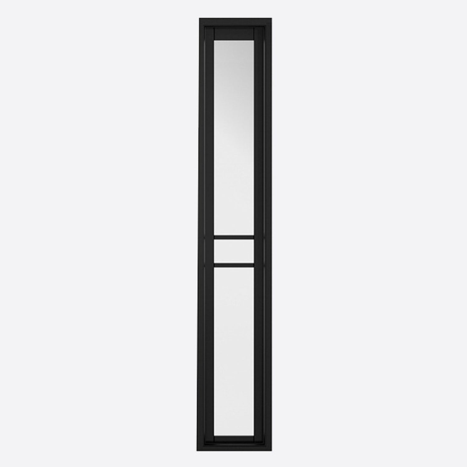 Greenwich W6 Black Prefinished Sidelight - Main Product Image