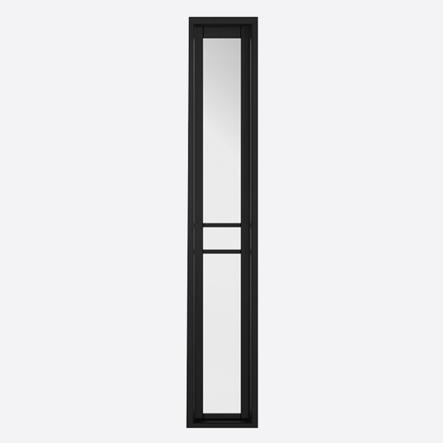 Greenwich W6 Black Prefinished Sidelight - Main Product Image
