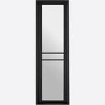 Greenwich W8 Black Prefinished Sidelight - Main Product Image