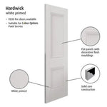 Hardwick White Primed Internal Door - Lifestyle Image 1