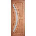 Harrow Frosted Glazed Hardwood External Door - Main Product Image