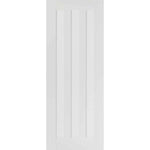 Idaho 3 Panel White Primed FD30 Fire Door - Main Product Image