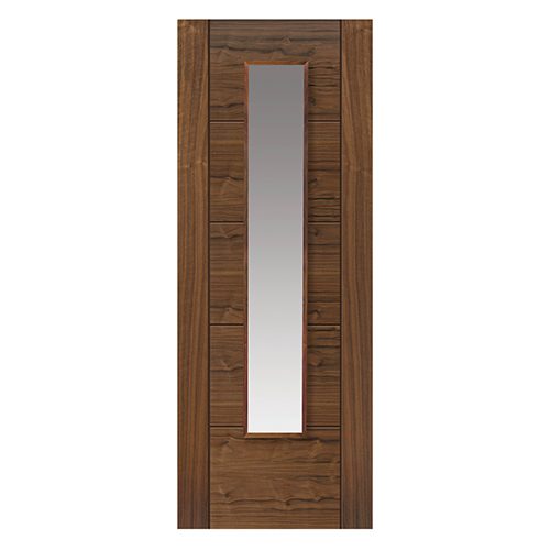 Buy Emral Walnut Glazed Prefinished Internal Door online UK