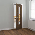 Buy Emral Walnut Glazed Prefinished Internal Door online UK