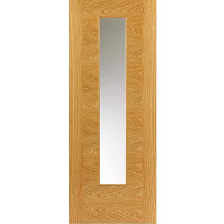 Buy Ostria Prefinished Oak Clear Glazed Internal Door online UK
