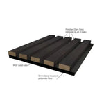 JB Kind Dark Grey Laminate Acoustic Wall Panel - Lifestyle Image 3