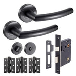 JB Kind Raven Black Privacy Latch Pack - Main Product Image