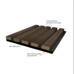 JB Kind Walnut Laminate Acoustic Wall Panel - Lifestyle Image 3
