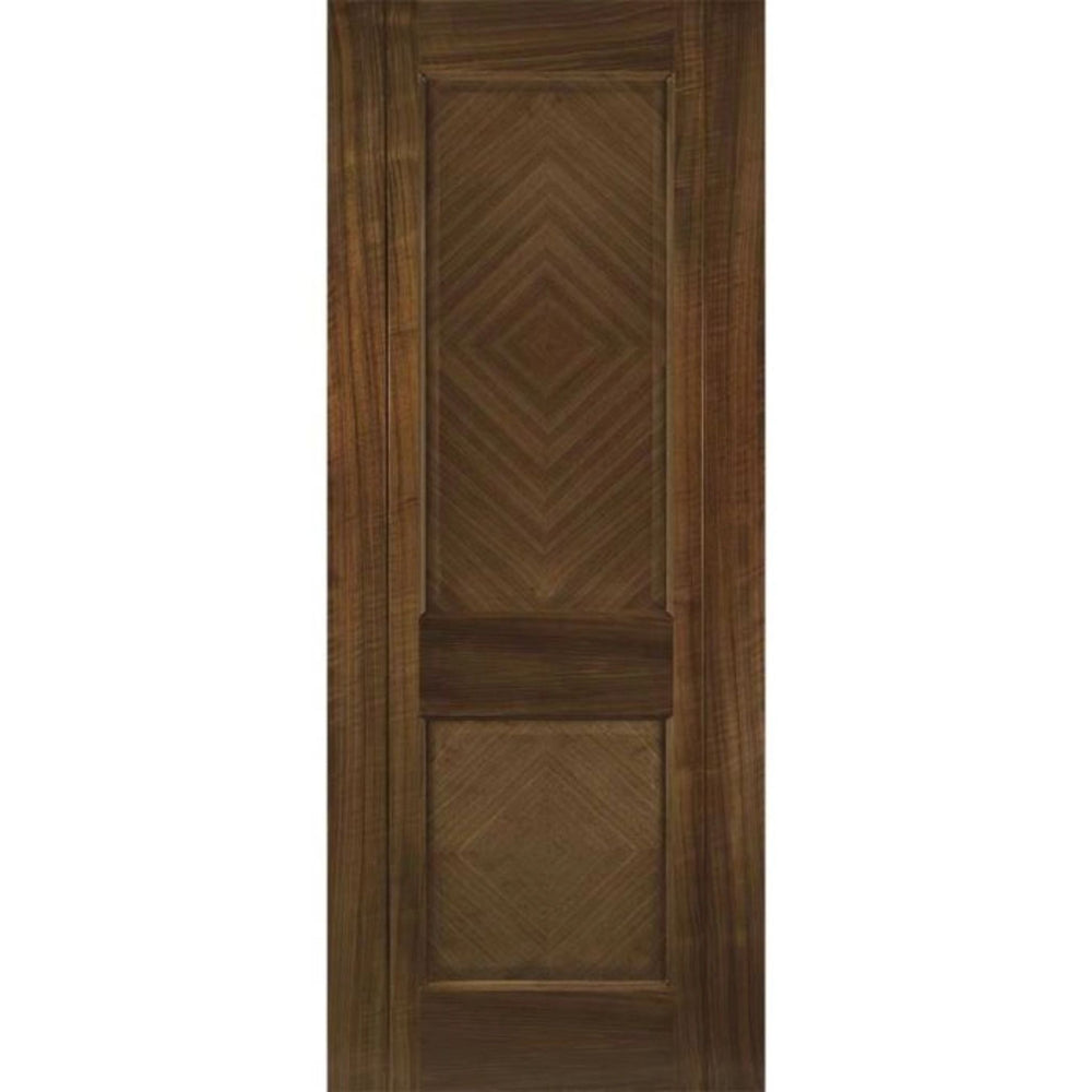 Product Kensington prefinished walnut internal door with vertical grain