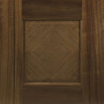 Kensington Pre-Finished Walnut Fire Door - Lifestyle Image 2
