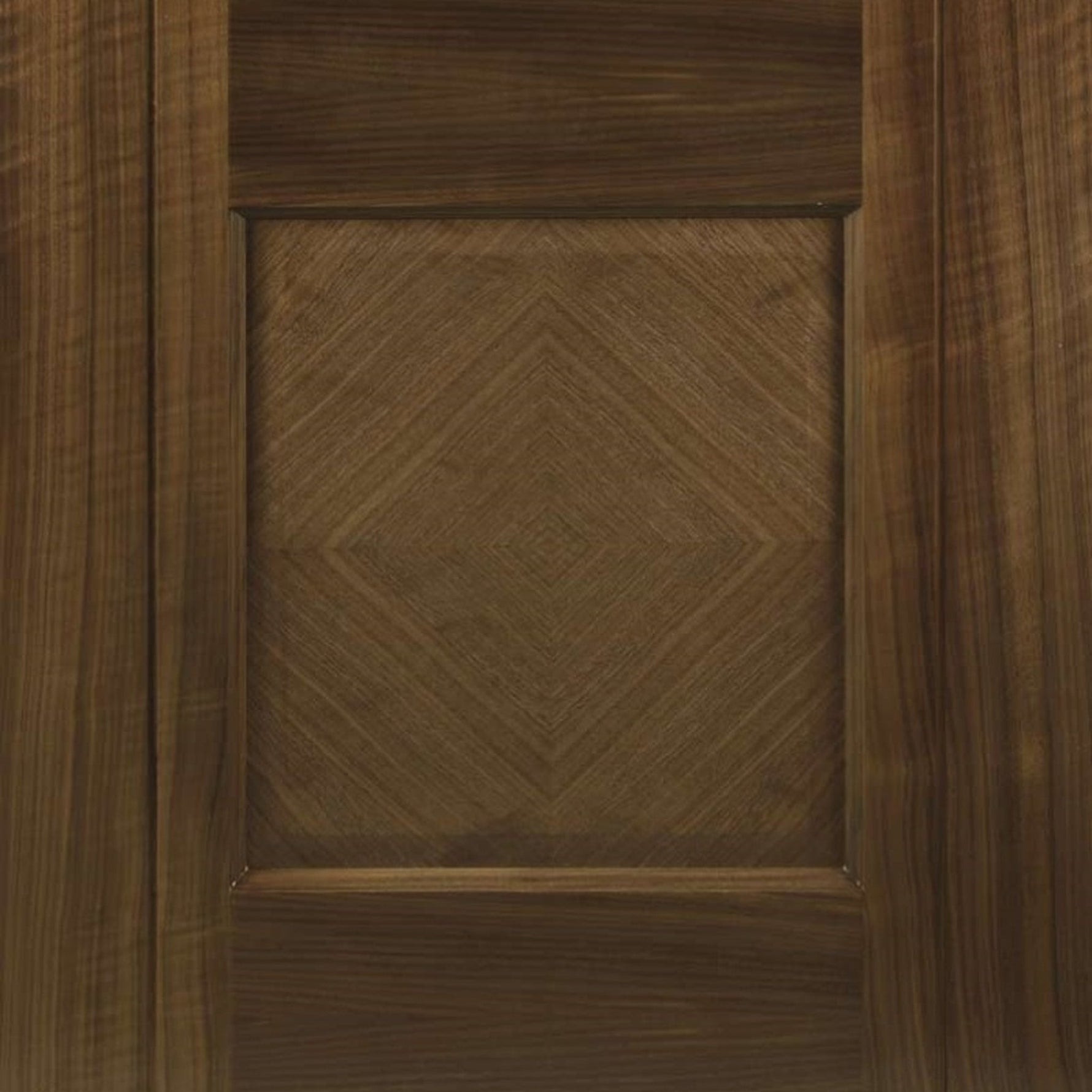 Kensington Pre-Finished Walnut Fire Door - Lifestyle Image 2