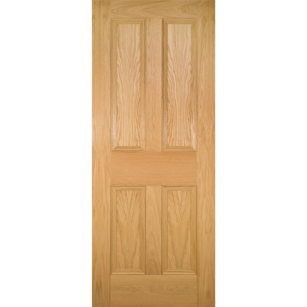 Product Kingston oak internal door with contemporary panel design