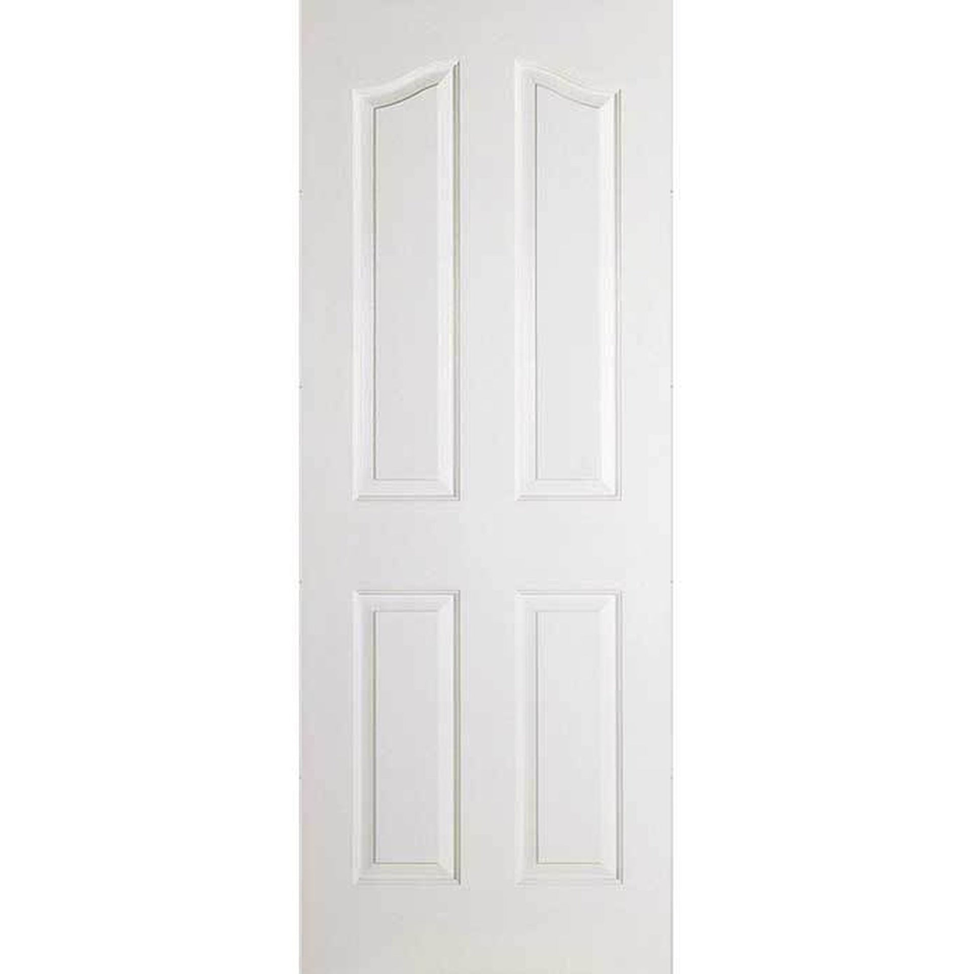 Textured Mayfair White Moulded Internal Door - Main Product Image