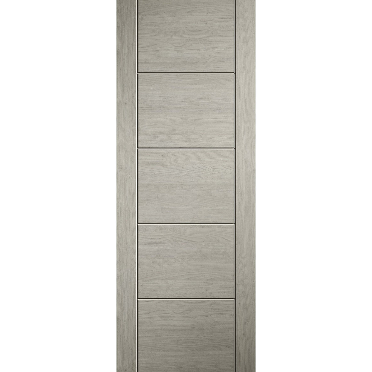Ladder Light Grey Prefinished Laminate Fire Door - Main Product Image